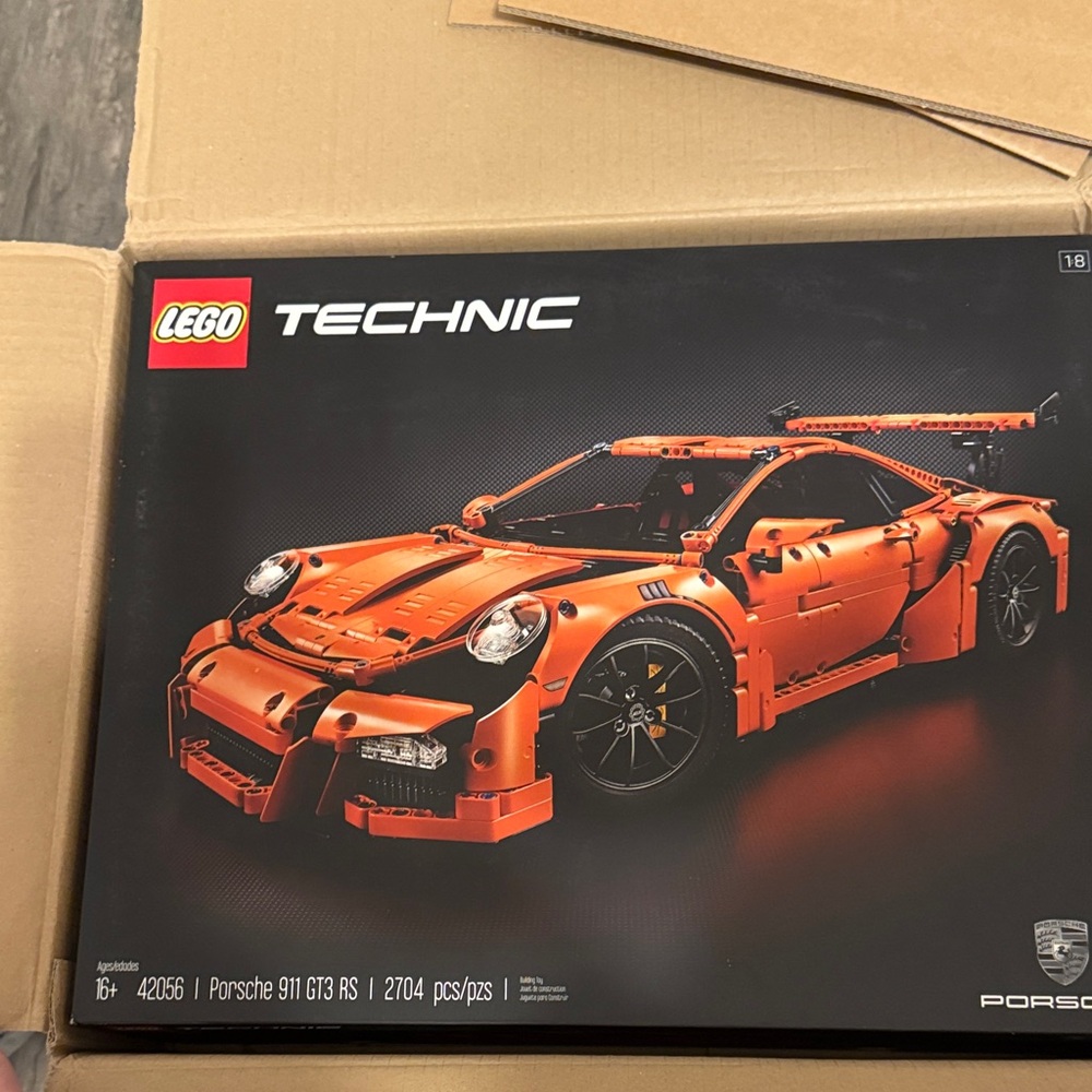 LEGO Technic Porsche 911 GT3 RS in Bold Orange